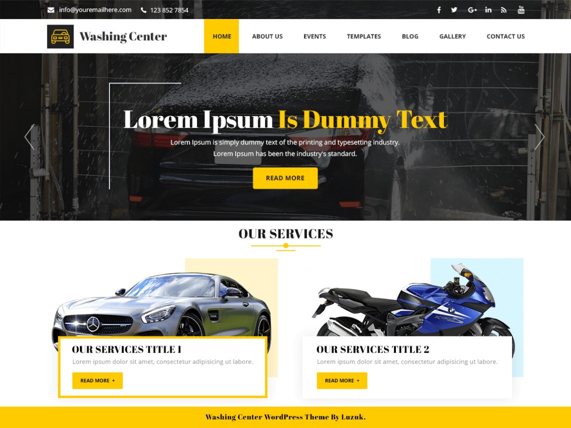 Sito web per concessionaria auto